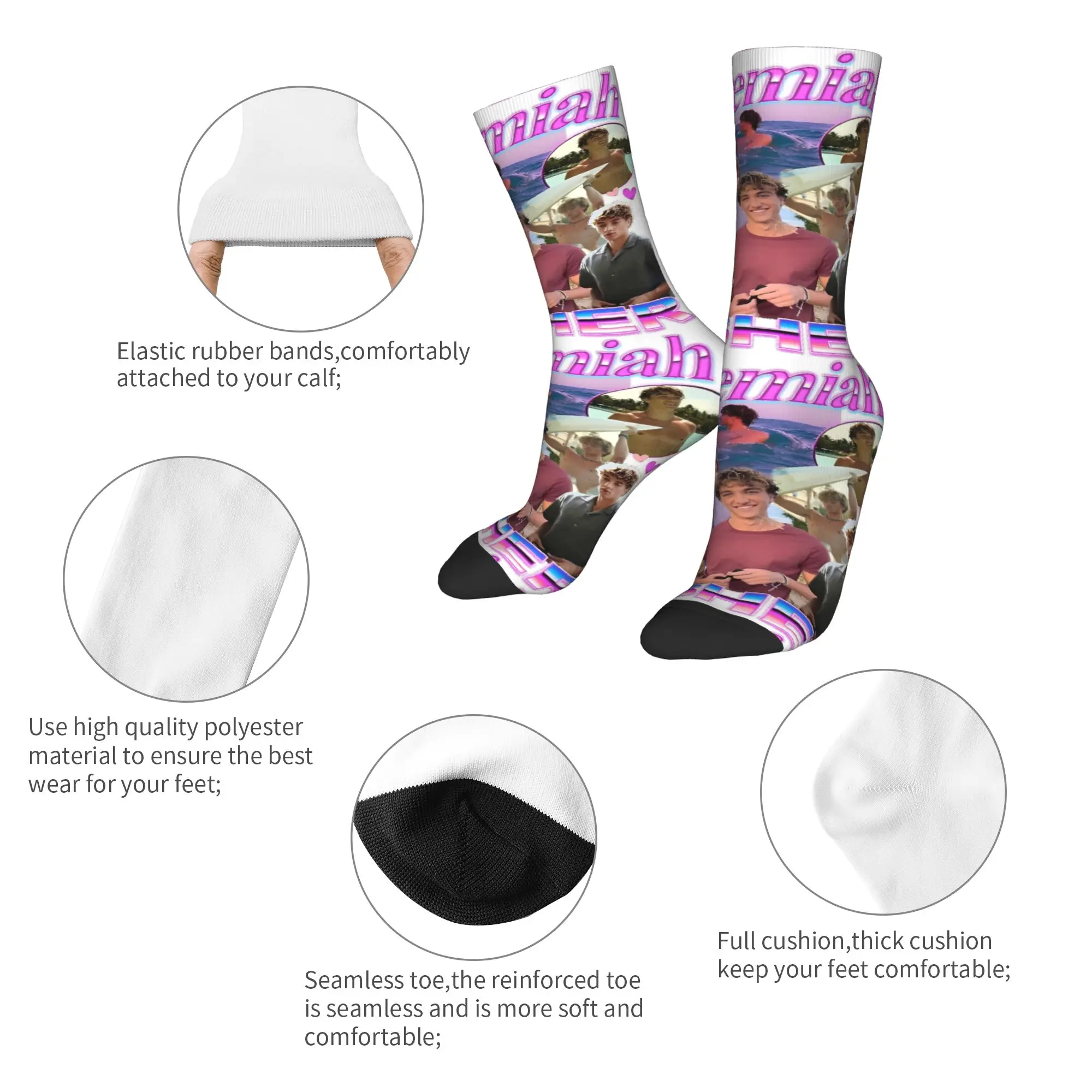 جوارب Cousins Beach Team Conrad الصيفية التي تحولت إلى جوارب جميلة مطبوعة جوارب كورية للبالغين والرجال جوارب رياضية ناعمة #6