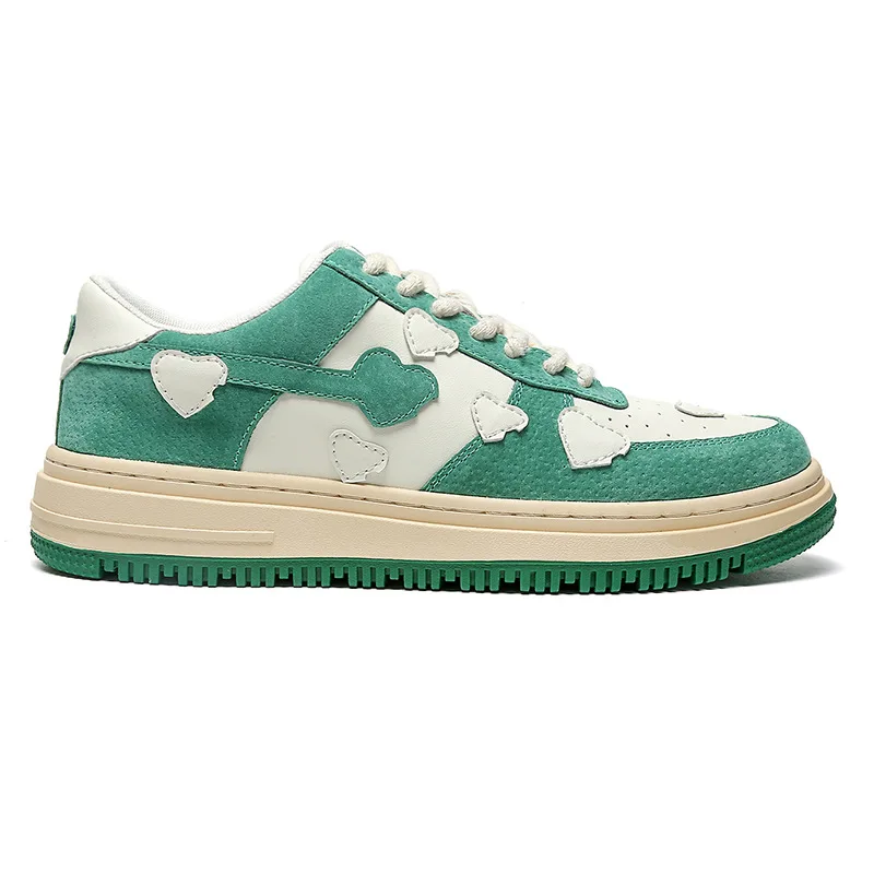 

Women Shoes Men Classic Cowhide Hip-hop Multicolor Skateboard Shoes Fashion Sneakers Student Couples Outdoor Sports Casual Shoes