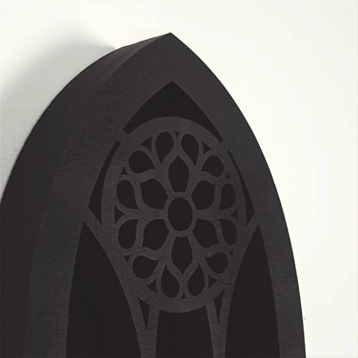 Wall Mounted Floating Shelves Old Church Window Crystal Wall Shelf Wall Hanging Gothic Boho Black