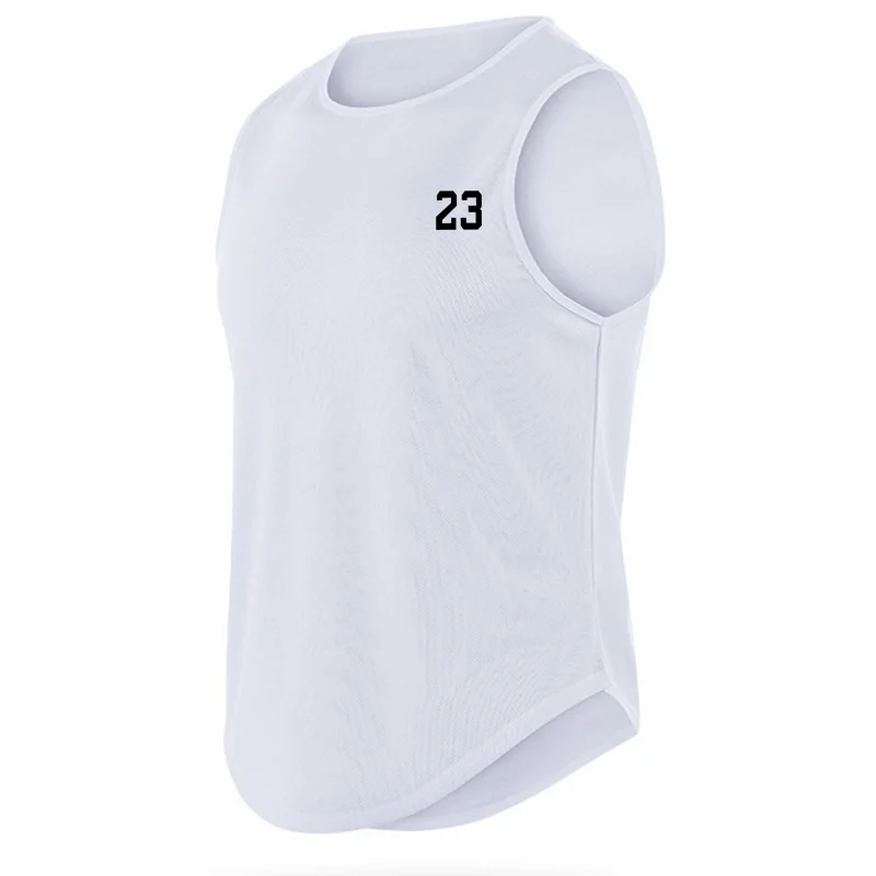 2024 Newest Summer Gym Vest High Quality Mesh Shirt Sleeveless T-shirts Men Tank Tops Basketball Running Fitness Sports Vest Men