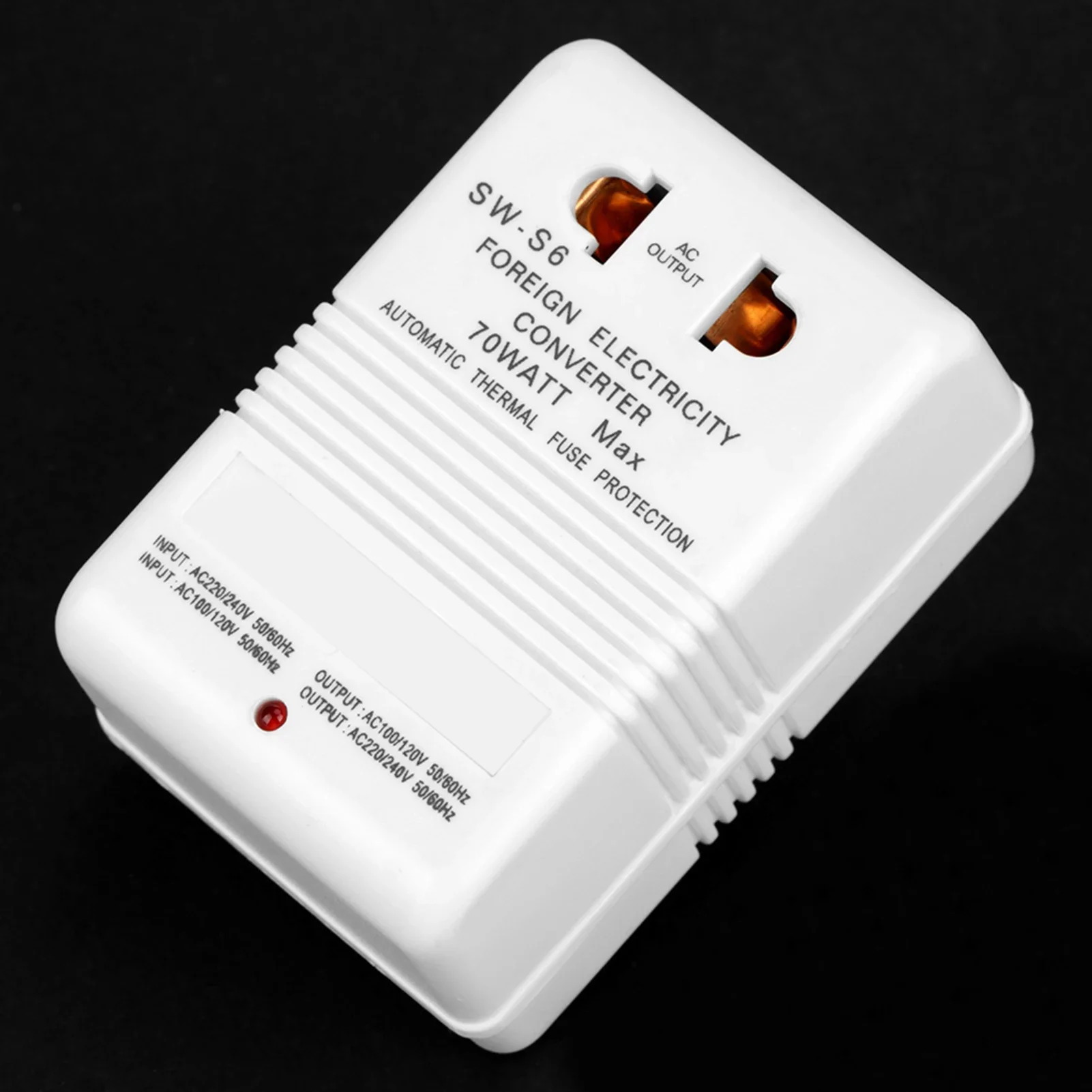 Power Converter Voltage Converter 70W 110V/120V to 220V/240V StepUp&amp Down Voltage Converter Transformer (CN Standard Plug) view 5