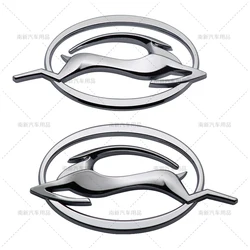 ABS 3D Antelope Badge Car Fender Stickers Rear Trunk Emblem Car Door Decal For Impala South Antelope Car Styling Accessories