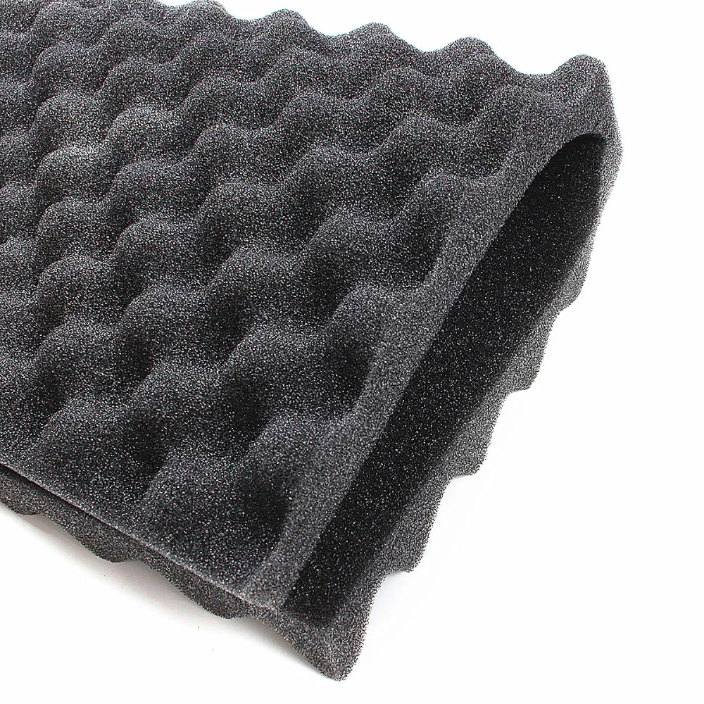 Soundproofing Acoustic Foam Treatment Sound-absorbing Cotton Noise Sponge Excellent Sound Insulation 50x50x1.5cm/ 30x30x3cm