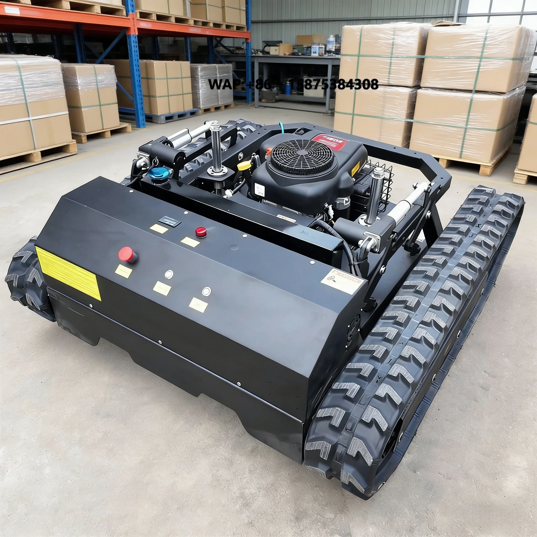 CE EPA Robotic New System Automatic Grass Cutter Remote Control Crawler Lawn Mower