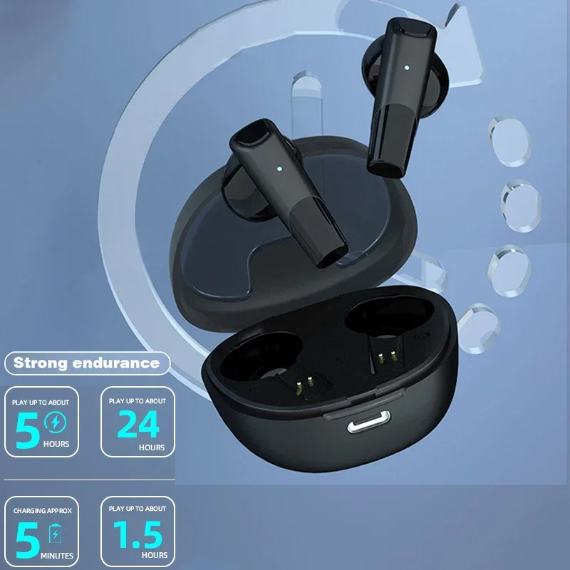 Oks Pods TWS سماعات لاسلكية سماعات أذن Fone بلوتوث 5.1 سماعة تقليل الضوضاء سماعة رياضية مقاومة للماء مع ميكروفون #6