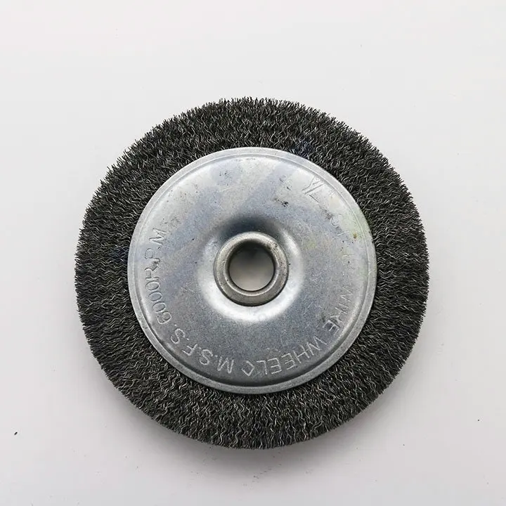 1pc Wire wheel Brush 0037SWB for wenxing 100G 100G2 Horizontal Key cut Machine