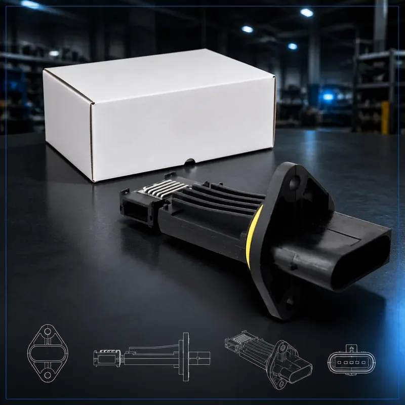 For Mercedes Benz A Class W168 C Class W203 S203 Mass Air Flow Meter MAF Sensor 6110940048 722684070 AFM046