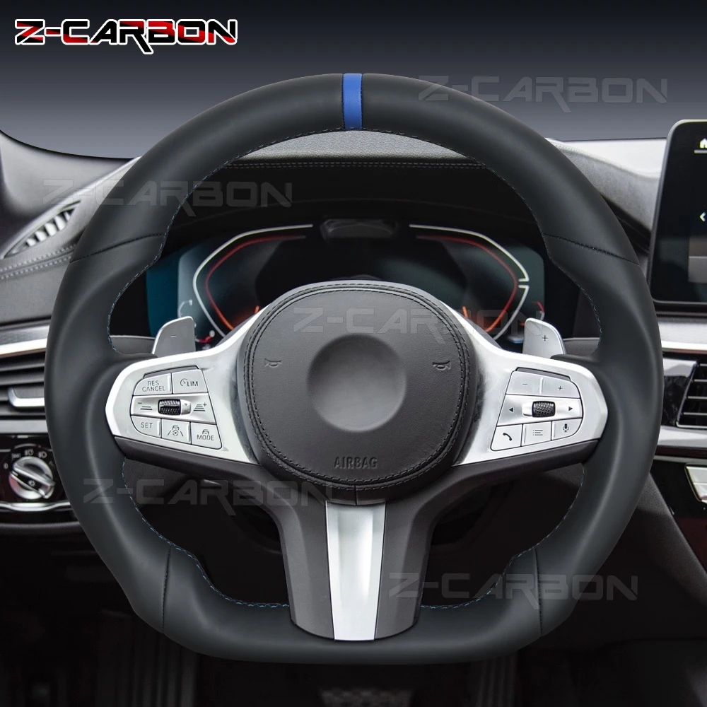 

Genunie Leather Steering Wheel for BMW F30 F20 G30 G20 G11 G12 G14 G01 G02 G05 F90 F92 Nappa Leather Steerng Wheel Accessories