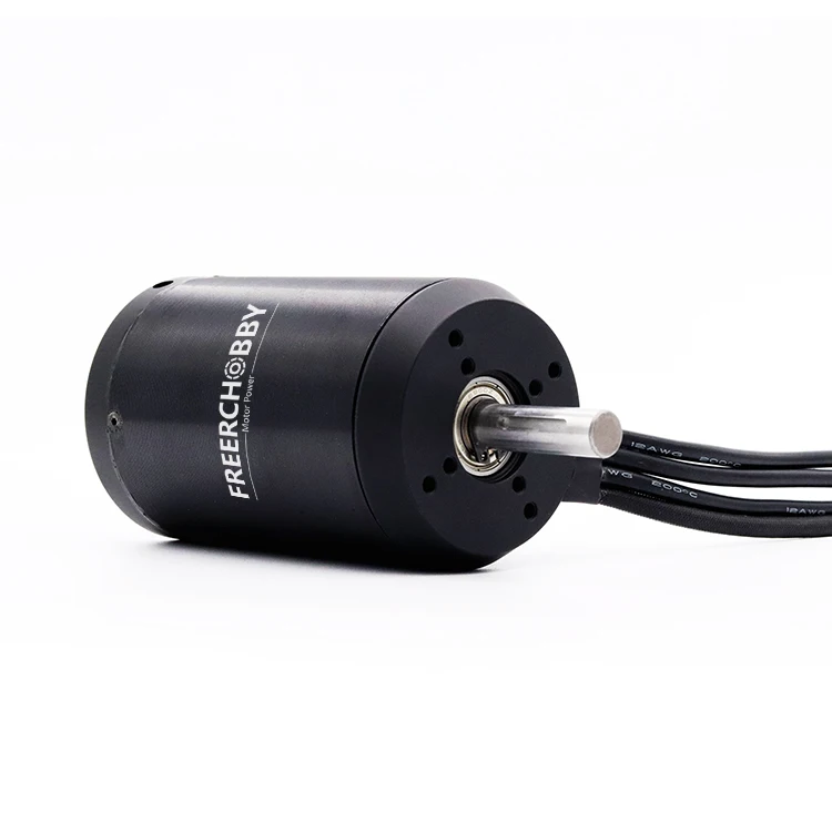 63100 140/190kv Sensorless DC Outrunner Brushless Motor 5KW 10N.m for Electric Skateboard Off-Road Bike Permanent Magnet