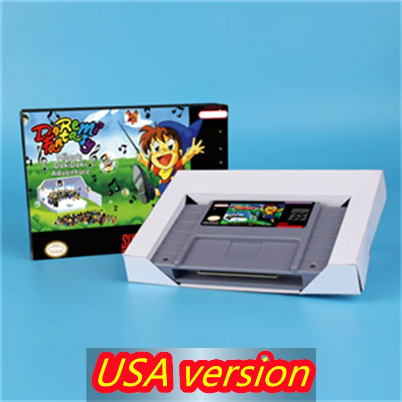 for DoReMi Do Re Mi Do-Re-Mi Fantasy 16bit game card for USA NTSC version SNES video game console