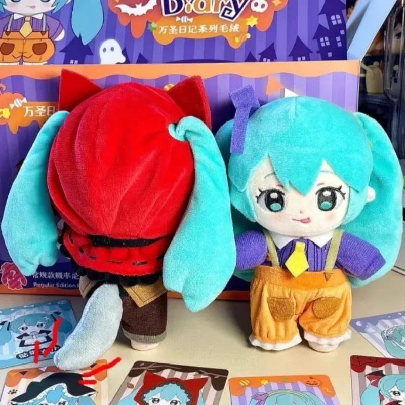 

Gong Hatsune Miku Anime Pendant Blind Box Halloween Diary Series Trendy Collectible Toy for Children Birthday Gift