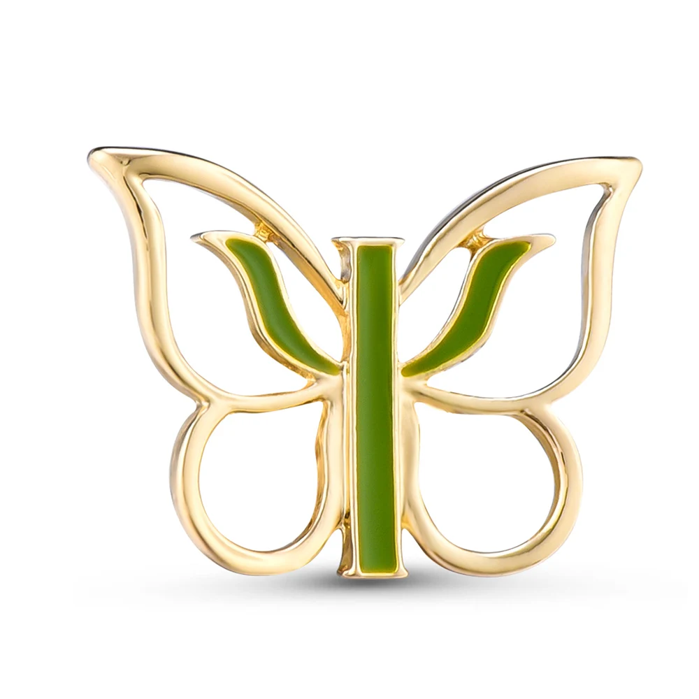 Creative Butterfly Design Enamel Pin Brooch Psychology Symbol Medicine Medical Lapel Jacket Badge Jewelry