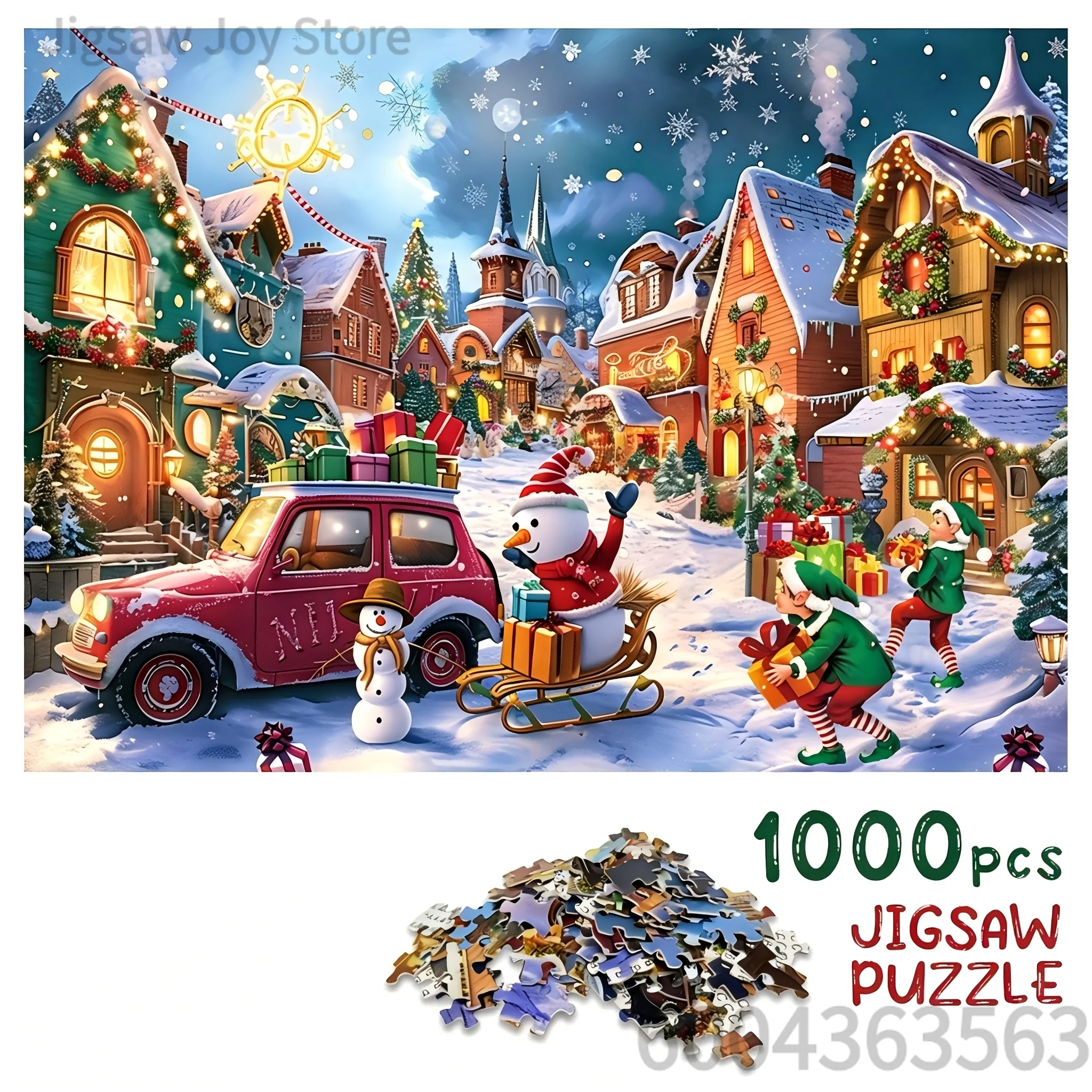 500-2000 Parçalı Noel Temalı K - Jigsaw Puzzle Adult incelemesi ve fiyatı