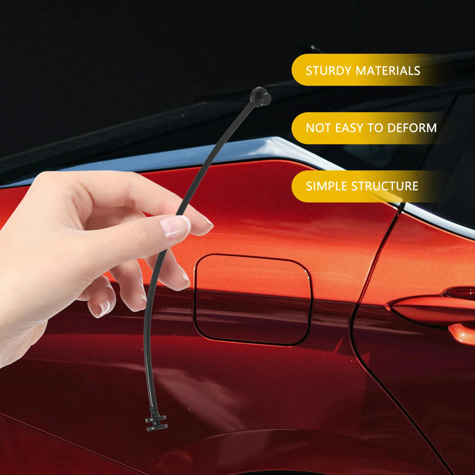 

Throttle Cable Durable Car Throttle Wire Easy Install No Tools Fuel Tank Leak Sealing Automotive Replacement Vehicle Accessory