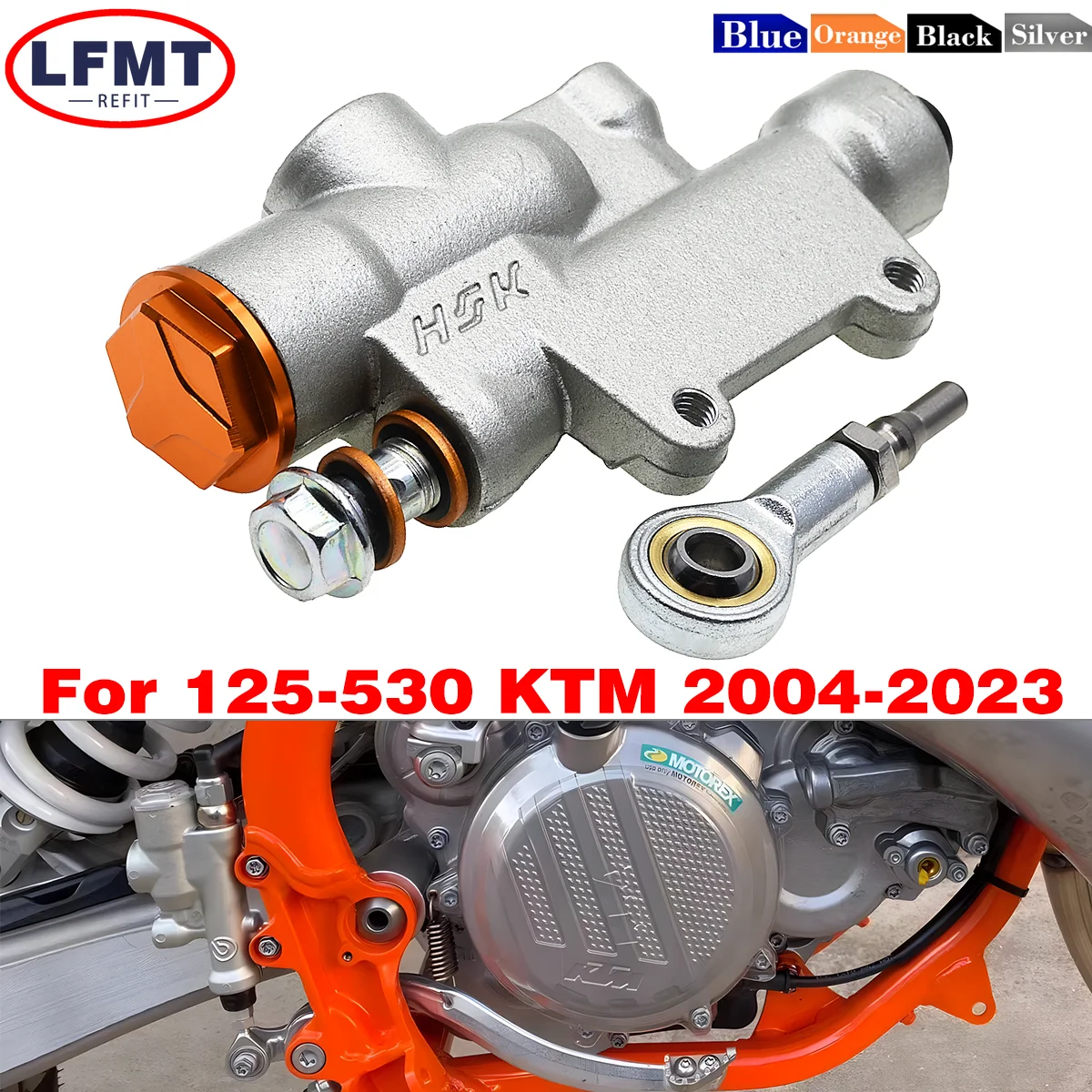 Pompa hamulca tylnego motocykla KTM EXC EXCF SXF XCF SX XC TPI 125 150 200 250 300 350 400 450 500 530 2004-2023