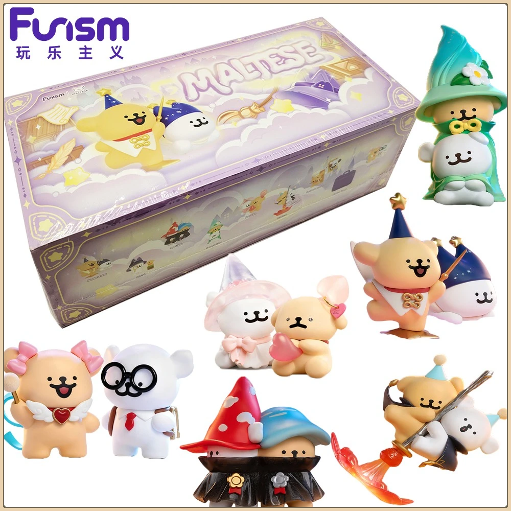 

Genuine Funism Maltese Magic Adventure Team Series Blind Box Cute Dolls Collection Model Desktop Ornament Fashion Trend Gifts