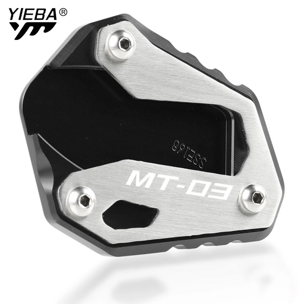 

FOR Yamaha MT03 NIKEN GT 216 2017 2018 2019 2020 2021 Accessories Motorcycle Side Stand Extension Kickstand Enlarge Pad MT-03