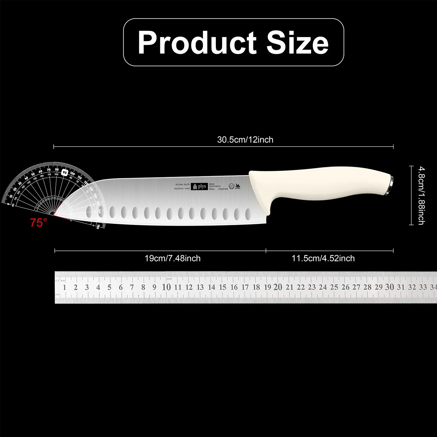 Professional chef's knife,stainless steel precision forged kitchen knife,sharp frosted fruit knife,BBQ kitchenware,kitchen lools