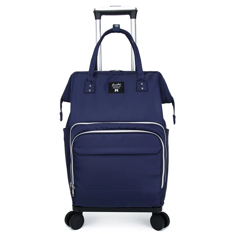 Women Rollin Luggage Backpack Women Tolley Shopping Bags Travel Wheeled Bag Wheeled Backpack bag travel Trolley Bags on wheels