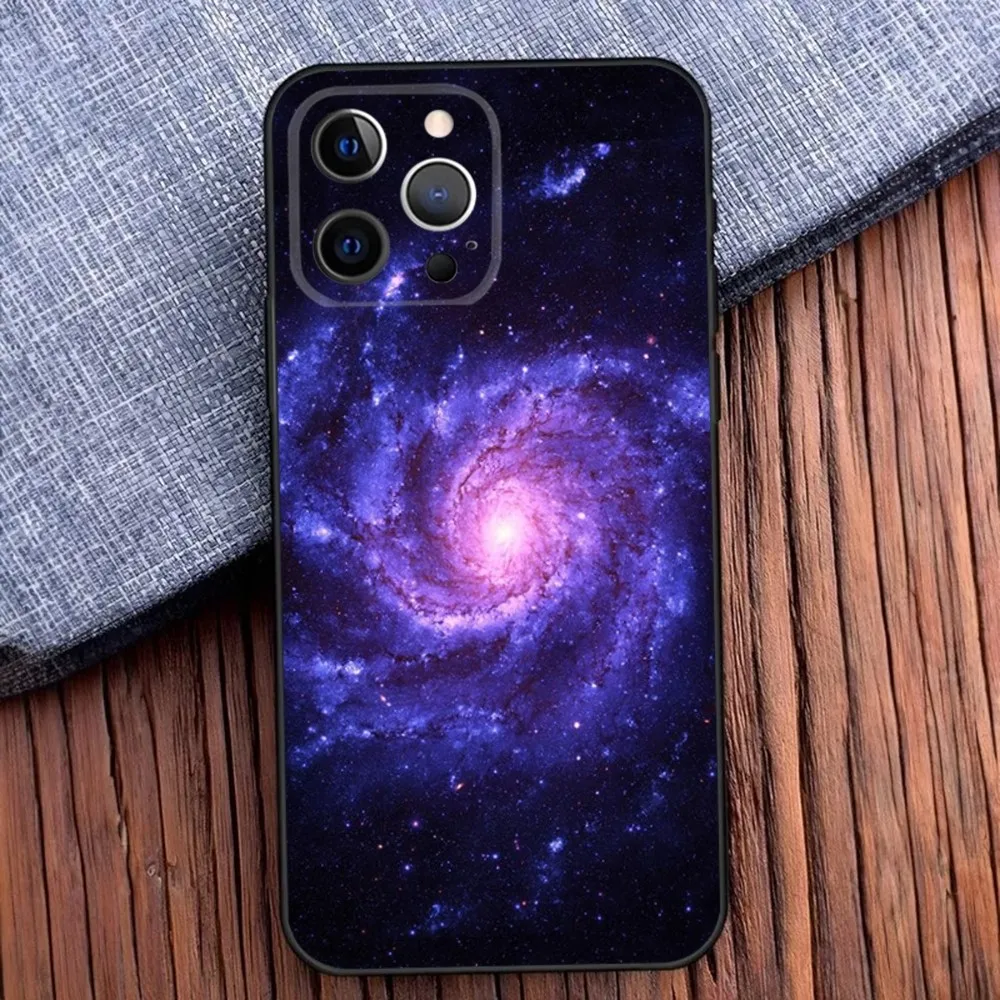 حافظة سيليكون ناعمة للآيفون ، الفضاء ، المجرة ، الكون الأسود ، المصغر ، الآيفون ، من من من من السيليكون من أجل الحصول على كل من: X ، X ، Pro ، XS ، Max ، XR ، Plus #3