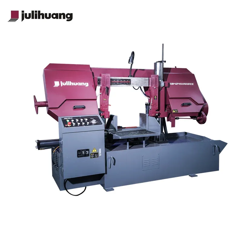 GB4240X60DII Fully Automatic Belt Breaking Protection Frequency Conversion Intelligent Metal Band Saw Machine