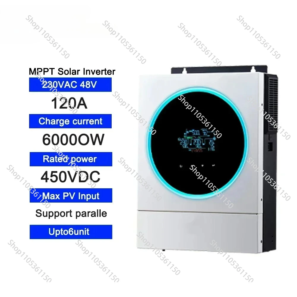 Factory Price solar inverters 5kw 6kw 8kw 10kw 12kw 24V 48V pure sine wave off grid hybrid solar inverter Solar Power with mppt