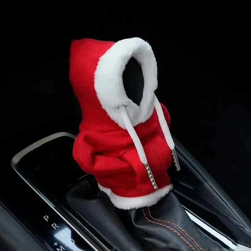 

Car Shift Cover Stylish Shift Hoodie Car Shift Knob Cover Manual Shift Sleeve Colorful Style Luminous Hoodie