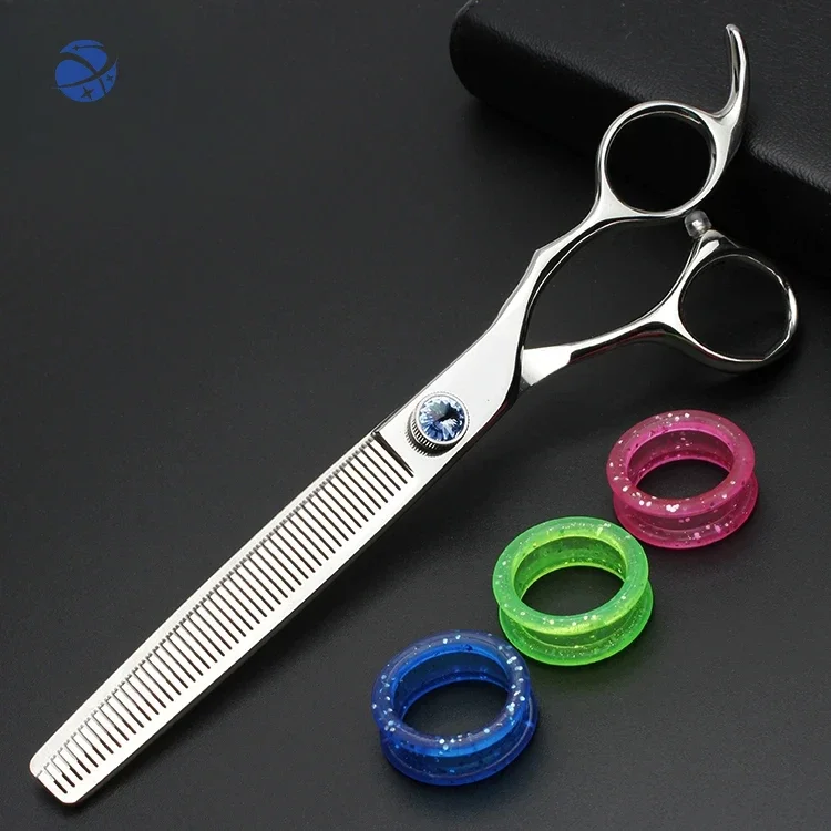 

Factory sale various pet hair scissors right-handed pet scissors set safety silver scissors for pet grooming