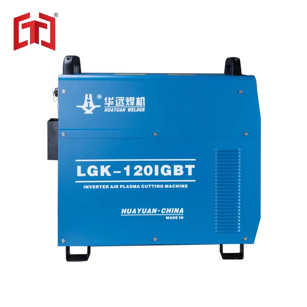 HUAYUAN Inverter Air Plasma Cutting Source LGK-120IGBT With Fine Cutting Torch 380v/50Hz~60Hz 3 Phase