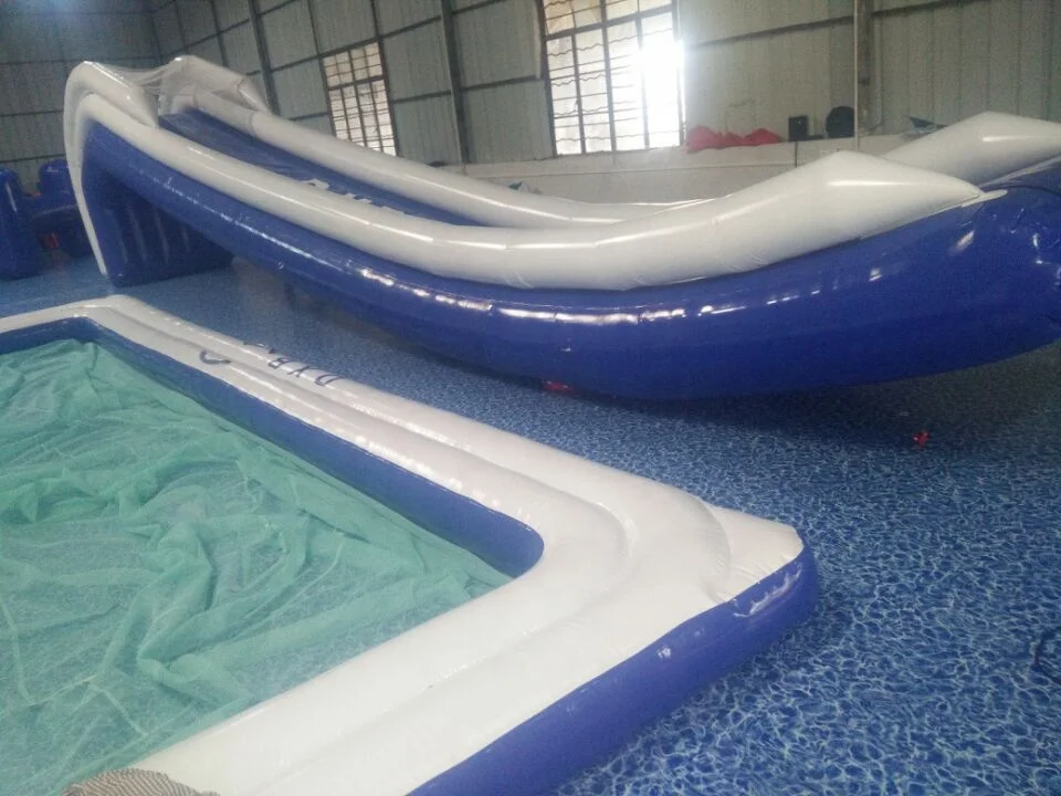 high quality inflatable floating swimming sea pool,inflatable floating ocean pool with net