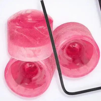 

Electric Guitar Knobs Volume Tone Control Metal Plastic Potentiometer Replacement Parts for Bass Guitars Instruments Accessories