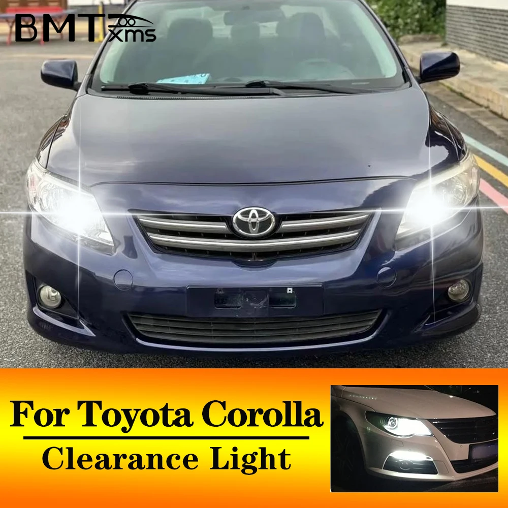 

BMTxms 2 шт. W5W T10 168 светодиодные габаритные фонари Canbus для Toyota Corolla 1997-2014 2013 2012 2011 2010 2009 2008 2007