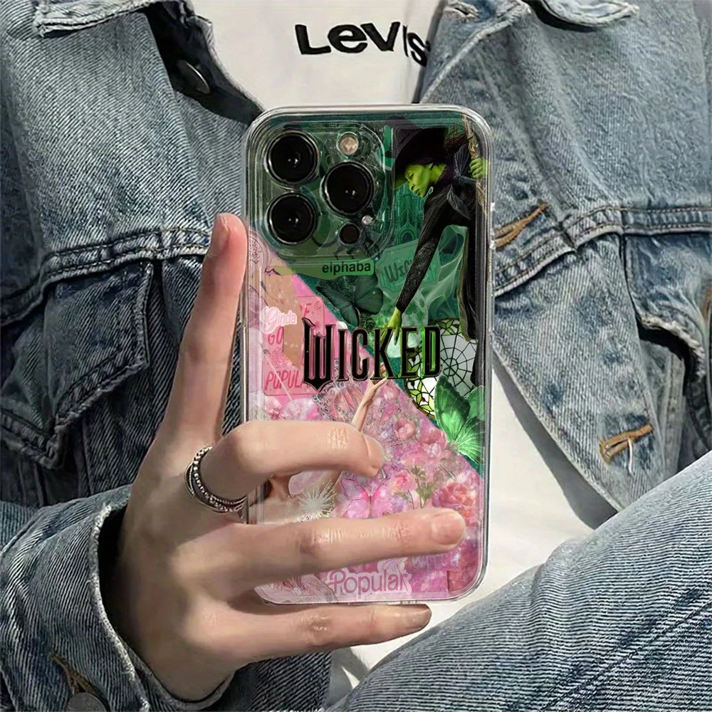 حافظة هاتف كرتونية شفافة بنمط شخصية كرتونية مبتكرة، مناسبة لهواتف iPhone 17، 16، 15، Plus، Pro، Max Series #3