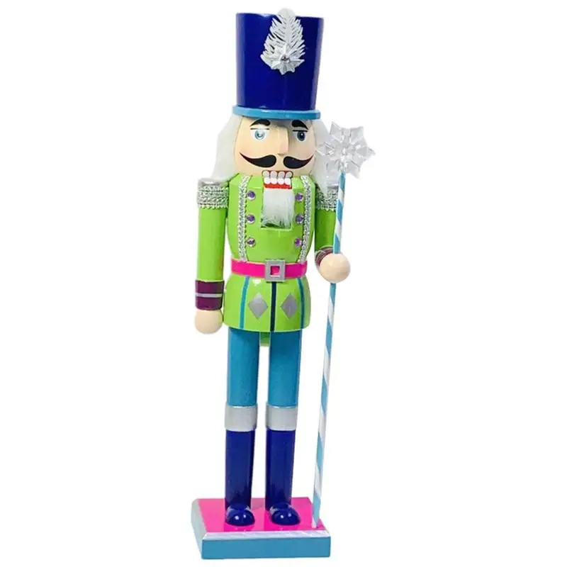 

Nutcracker Figures Christmas 14.96 Colorful Wood Christmas Nutcrackers Ornament Christmas Soldier Painted Decorative Nutcracker