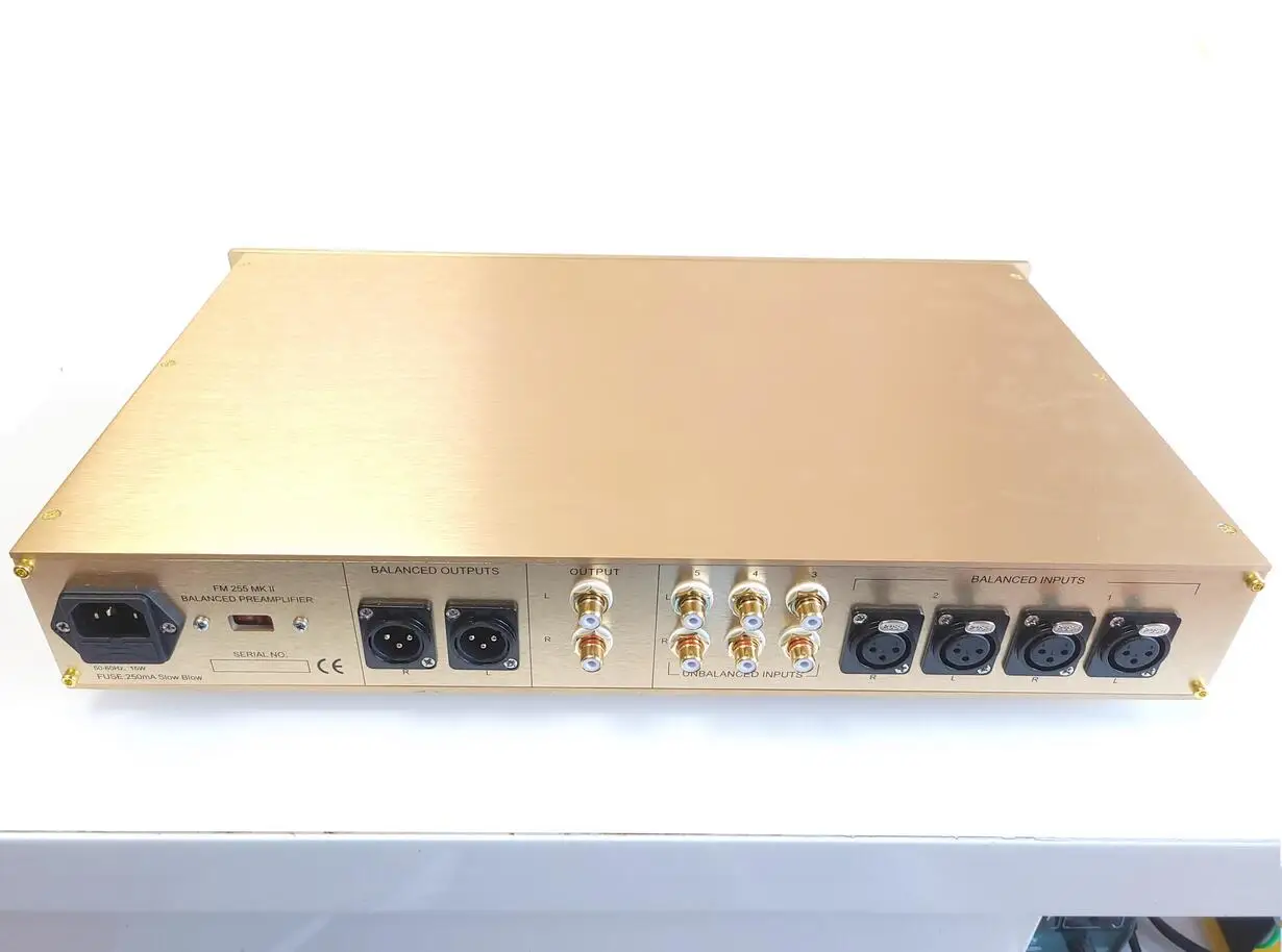 Condensatore del filtro REO ad alta versione FM255 FM255MK2 HIFI preamplificatore del telecomando completamente bilanciato di fascia alta