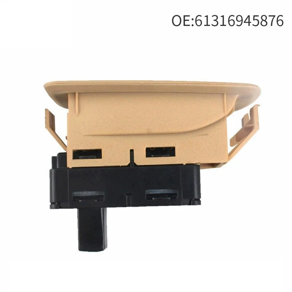 

​For BMW E70 E71 E72 E87 E89 E90 E91 E92 E93 1' 3' Series X5 X6 Z4 Passenger Window Control Switch Lifter Button 61316945876
