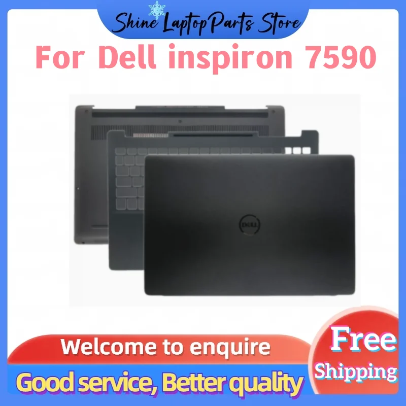 

Новинка для Dell inspiron 7590, задняя крышка ЖК-дисплея, задняя панель, Упор для рук, клавиатура A, Чехол B, задняя крышка C, задняя крышка телефона, M6PD2