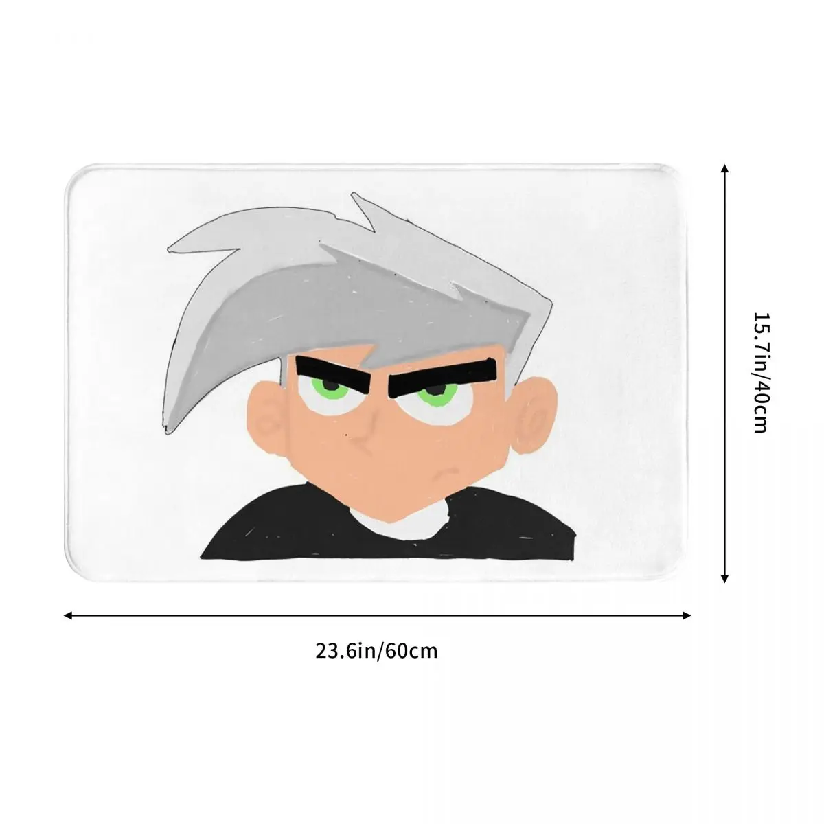 Danny Phantom Doormat Sand Scraping Carpet Rug Kitchen Entrance Home Floor Mat for Bedroom Footpad Mats