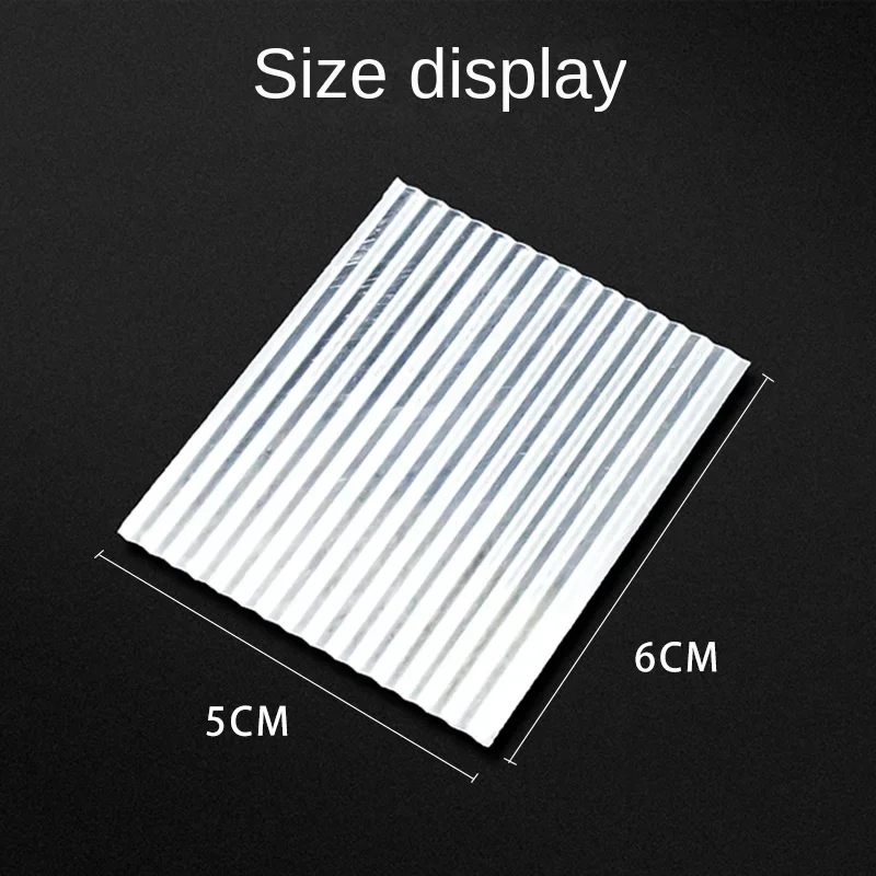 Handmade Corrugated Aluminum Sheet Building Sand Table DIY Material Factory Tile