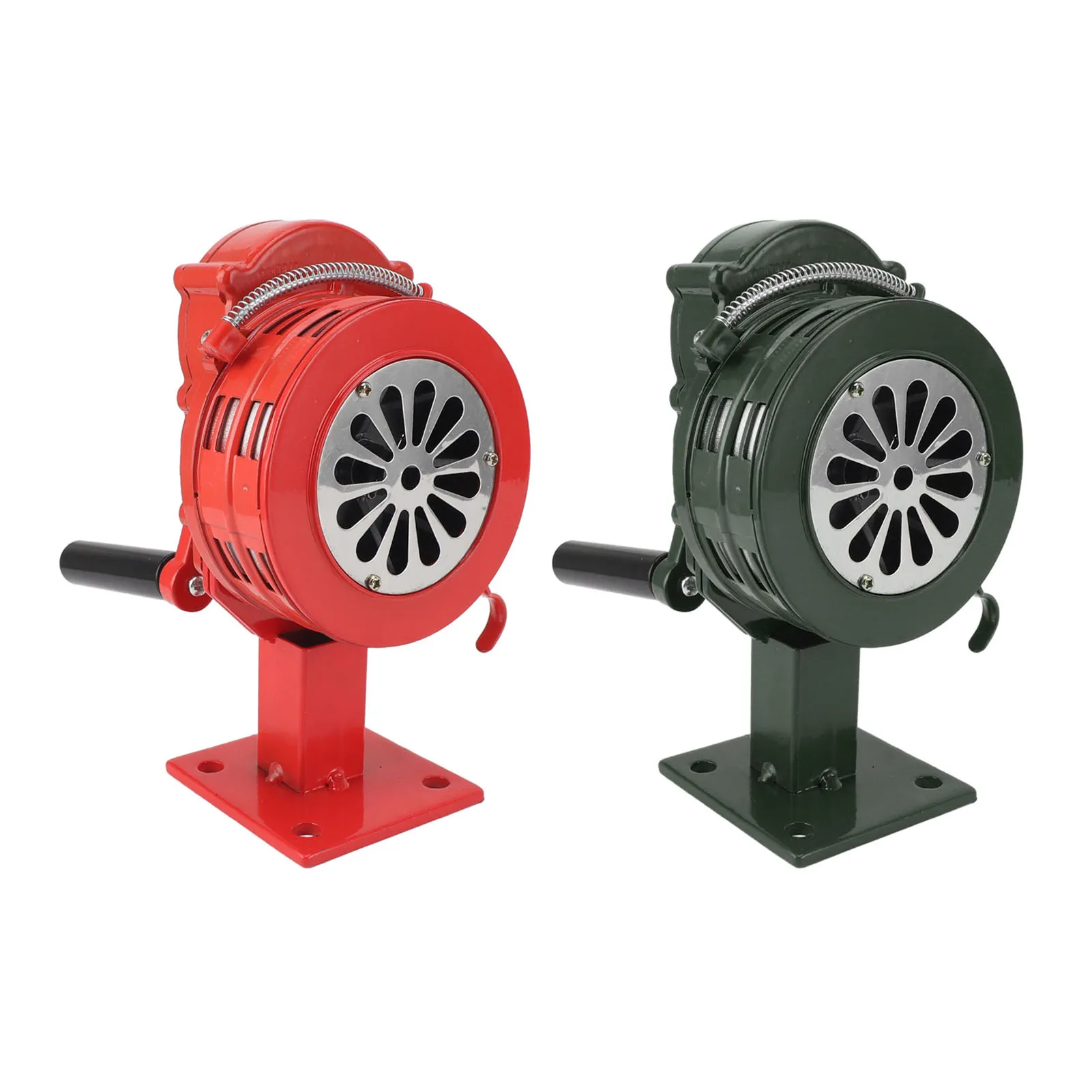 手回しサイレン アルミ合金製 110dB 大音量警報 空襲 トルネードサイレン ホーン 緊急用