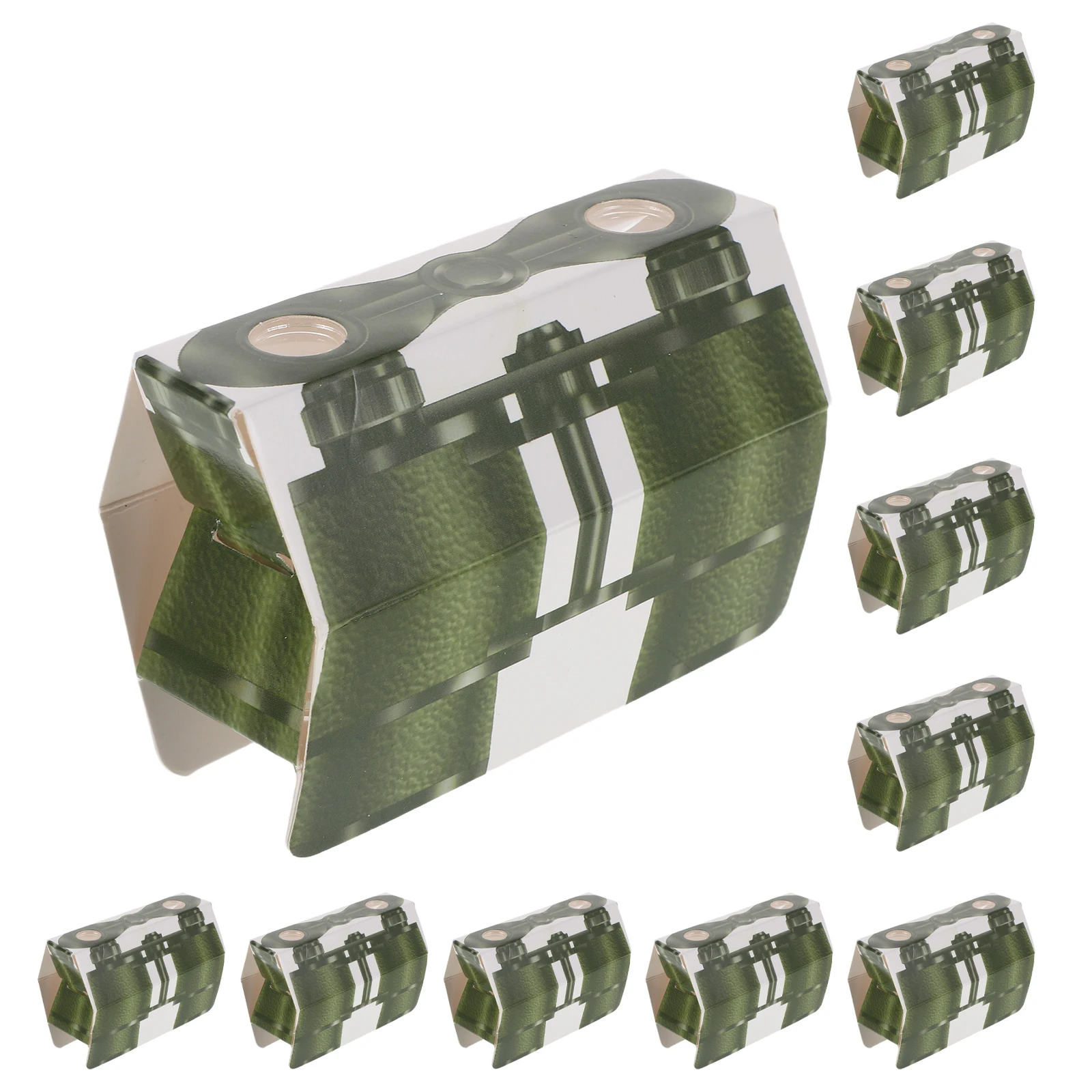 

10Pcs Paper Kids Lightweight DIY Telescope Outdoor Discovery Educational Nature Learning Scope for Toddlers Boys