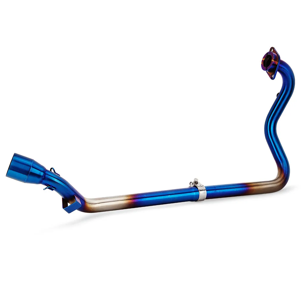 Colector de escape FZ250 para Yamaha FZ250 FZS250 FZ25 FZS25 FAZER25, tubo de escape de motocicleta de 51 mm, accesorios para motocicletas de calle