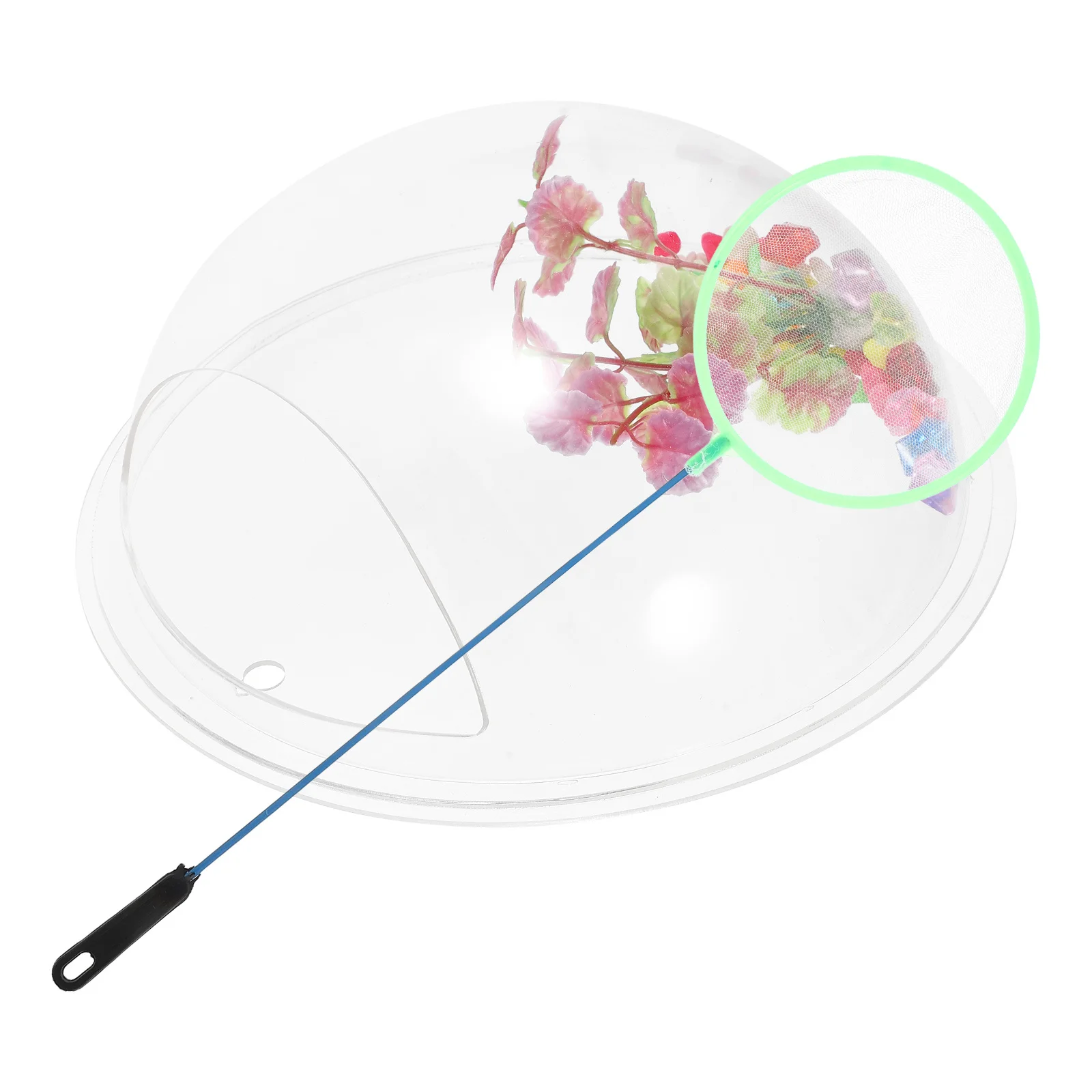 

Acrylic Wall Hanging Plant Pot Clear Fish Bowl Mountable for Wall Decor Home Office Space Saving Aquarium Vase Modern Style