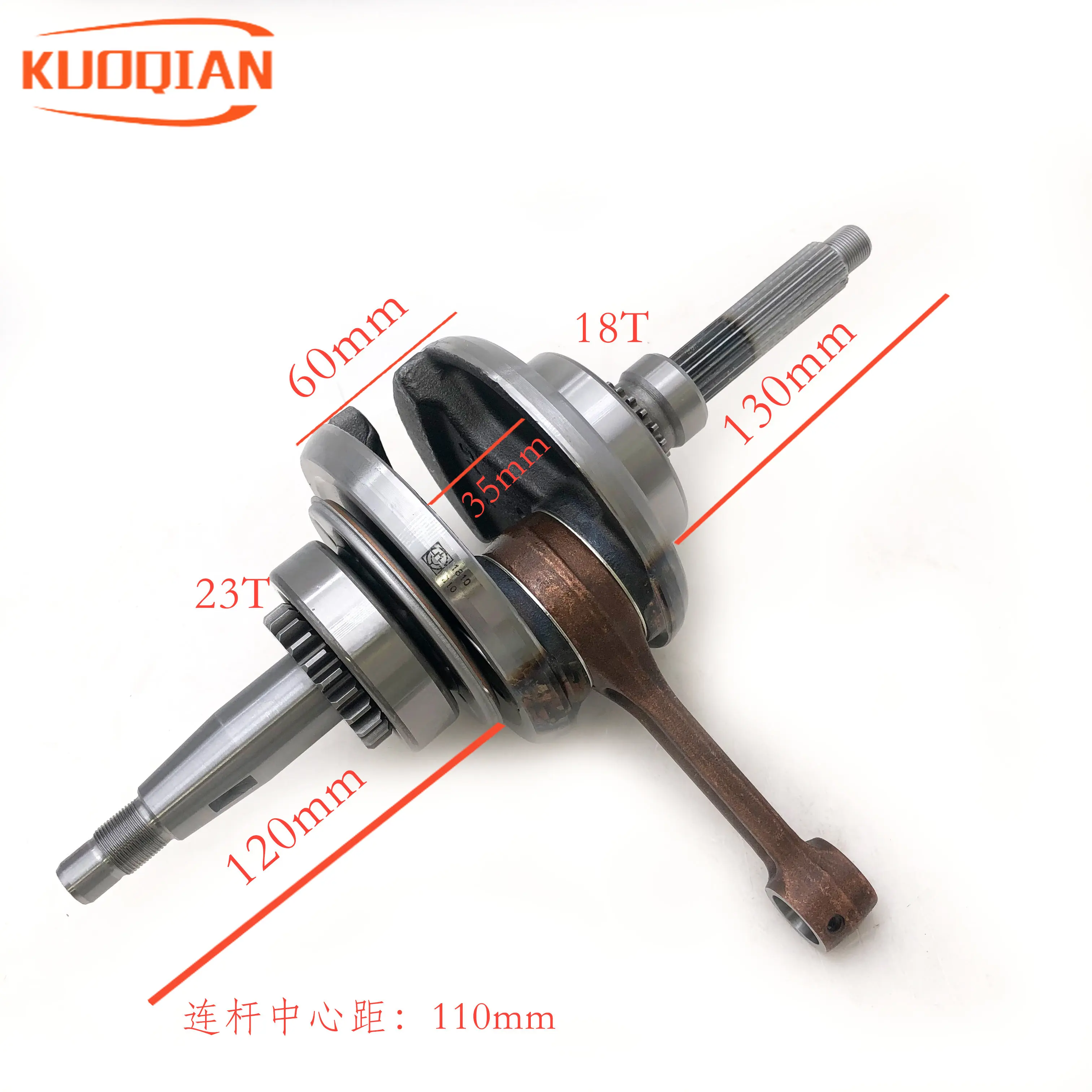 

Original Linhai Crankshaft For 260 300 YP VOG Manco talon Scooter Go Kart Buggy ATV Parts 22501