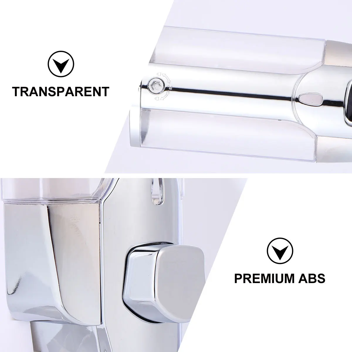 

Экологичный настенный дозатор мыла, многоразовый держатель для жидкости для дома, отеля, ванной комнаты, дозатор мыла для стены