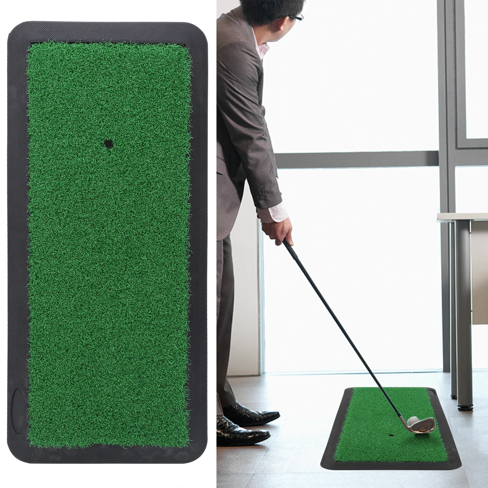 

Golf Practice Mat Golf Practice Swing Mat Golf Training Aids Practice Mat Artificial Lawn Grass Rubber Pad