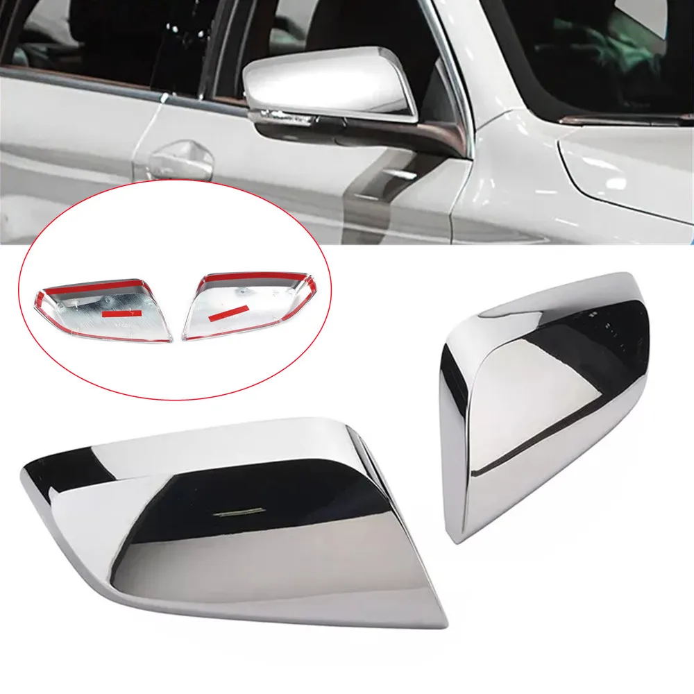 

2PCS For Chevrolet Impala 2014-2020 US Version Rearview Side Mirror Cover Wing Cap Exterior Door Rear View Trim Car Decoration