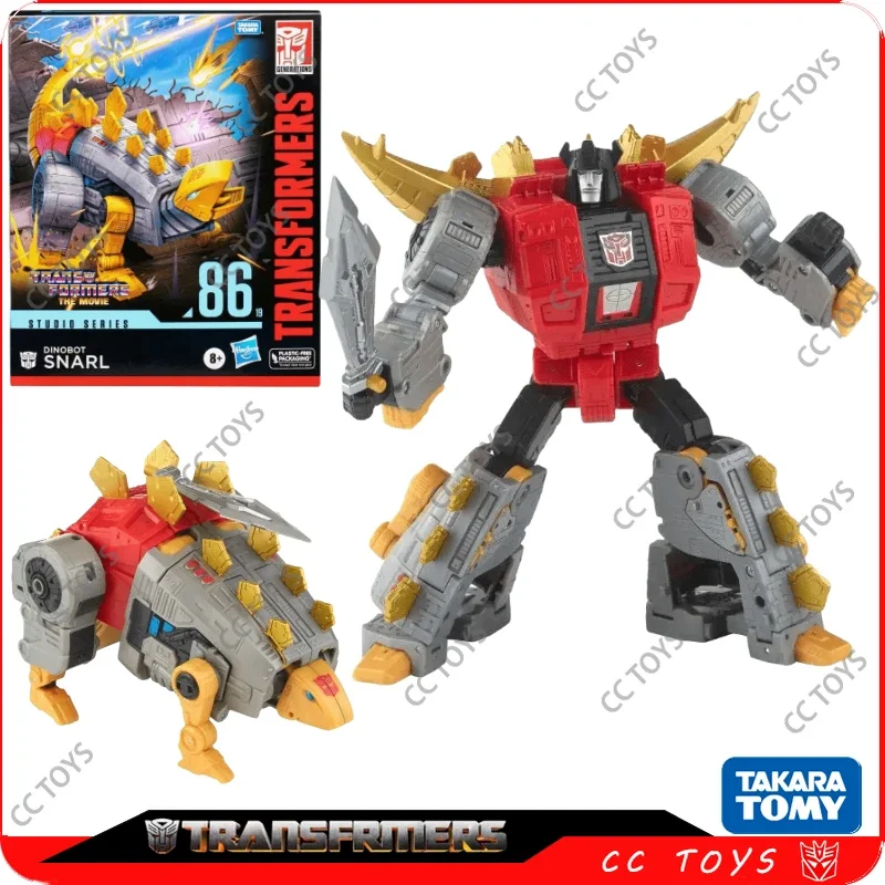 In stock Takara Tomy Transformers Toy Studio Series SS86 19 Dinobot Snarl Action Figure Robot Collection Hobby Children's Toy