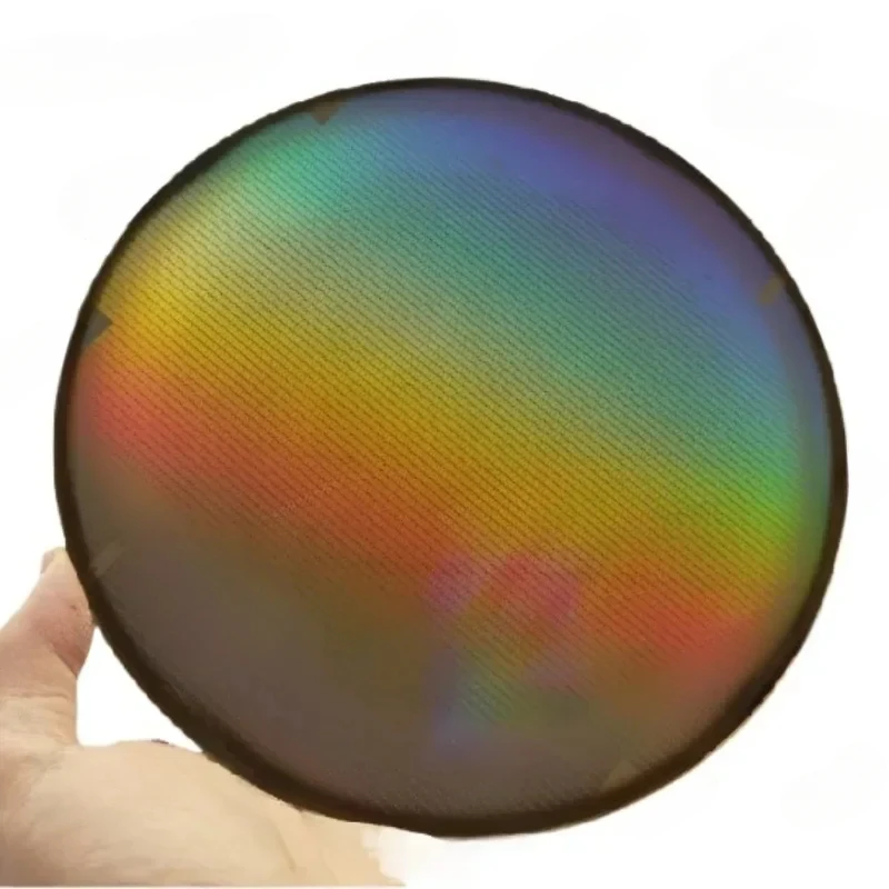 Semiconductor Silicon ChipSilicon Wafer 12 8 6 Inch CPU Technology Sense Decoration Birthday Gift Lithography Chip Circuit Chip