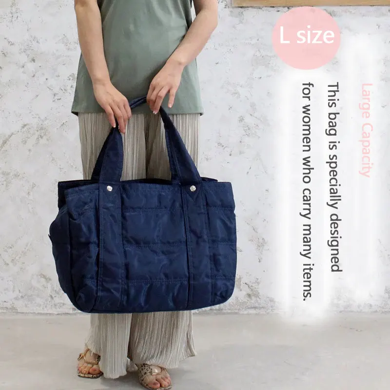 Diaper Tote Bag for Moms – Available in Three Sizes and Multiple Colors with Ample Pockets